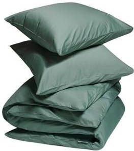 Yumeko overtrekset katoen satijn deep green 260x220 + 2/60x70