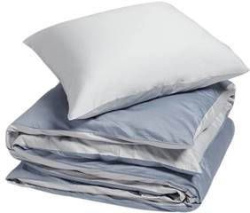 Yumeko Double Face dekbedovertrekset van biologisch katoensatijn 300TC inclusief kussenslopen