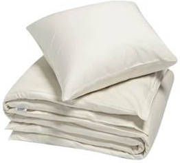 Yumeko overtrekset katoen satijn warm white 140x220 + 1/60x70