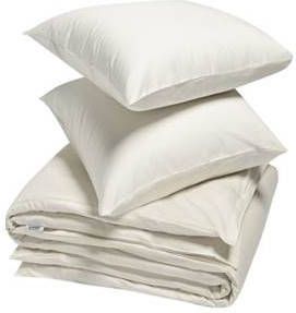 Yumeko overtrekset katoen satijn warm white 260x220 + 2/60x70