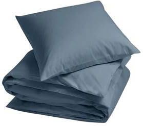 Yumeko overtrekset katoen tencel™ mid blue 140x220 + 1/60x70