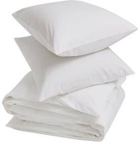 Yumeko overtrekset katoen tencel™ pure white 260x220 + 2/60x70