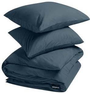 Yumeko overtrekset percal blue 200x220 + 2/60x70