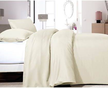 Zensation Dekbedovertrek Basic Chique Geblokt Patroon Creme Lits jimeaux 240 X 220 Cm + 2 Slopen