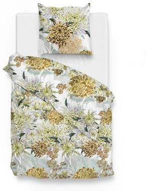 Zo Home Dekbedovertrek Flanel Marvel Groen 140x200/220cm