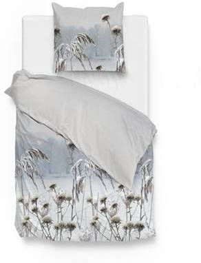 Zo Home Dekbedovertrek Flanel Nashwa Blauw 140x200/220cm