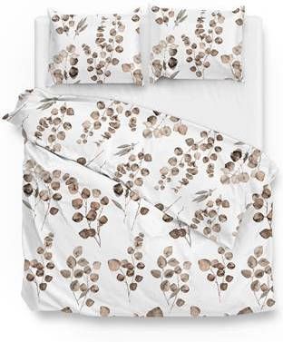 Zo Home Dekbedovertrek Flanel Novi Naturel 240x200/220cm