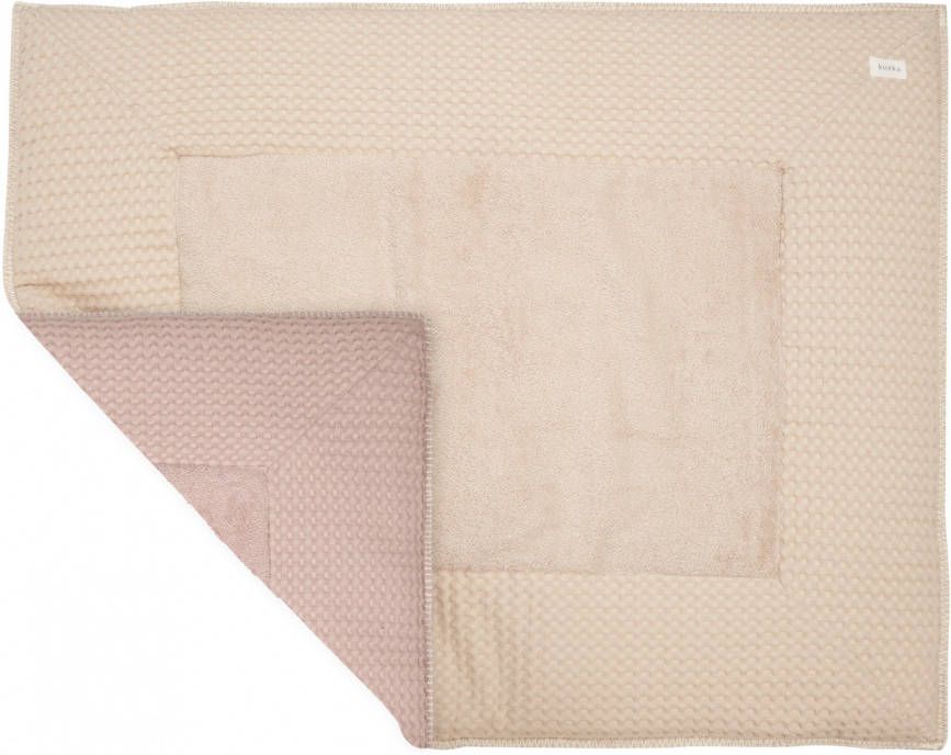 Koeka Amsterdam boxkleed 80 x 100 cm grey pink/sand