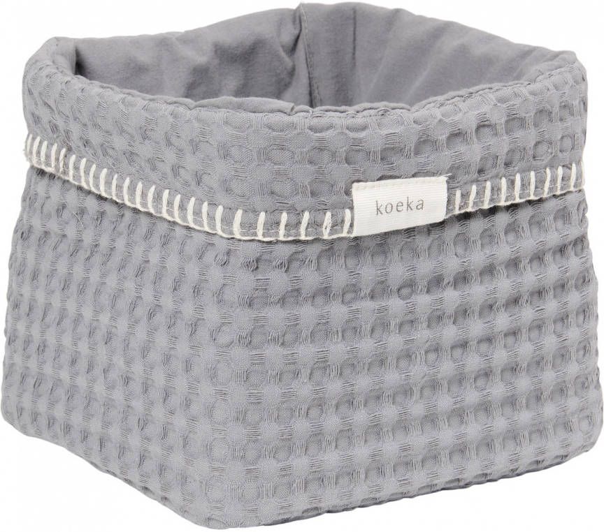 Koeka Antwerp commodemandje 15x15x18 cm steel grey