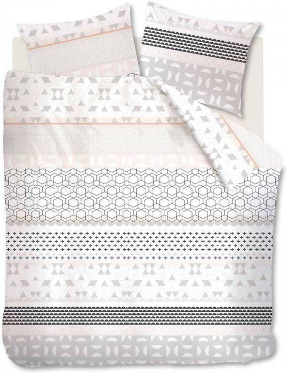 Ambiante dekbedovertrek Elora multikleur 240x200/220 cm Leen Bakker