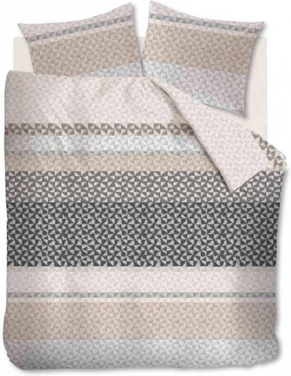 Ariadne at Home dekbedovertrek Triangles naturel 240x200/220 cm Leen Bakker