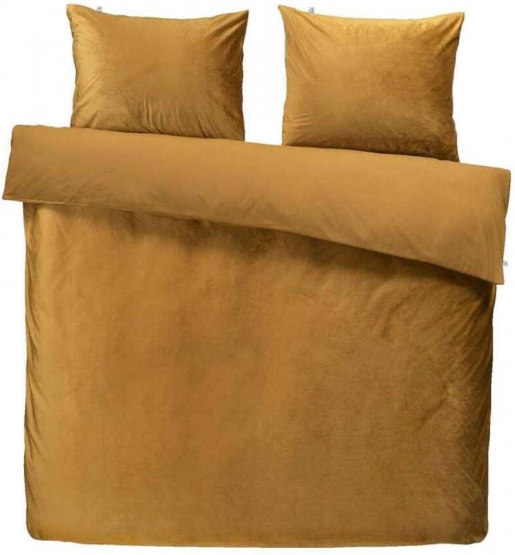 At Home by Beddinghouse dekbedovertrek Tender goud 240x220/220 cm Leen Bakker