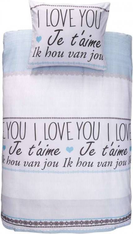 Leen Bakker Dekbedovertrek Jade multikleur 140x200 cm