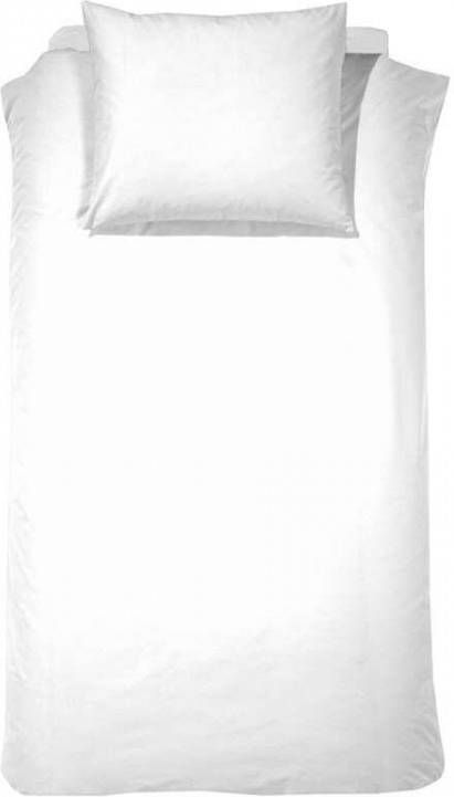 Cinderella Uni Flanel Dekbedovertrek 1 persoons(140x200/220 Cm + 1 Sloop) Flanel White