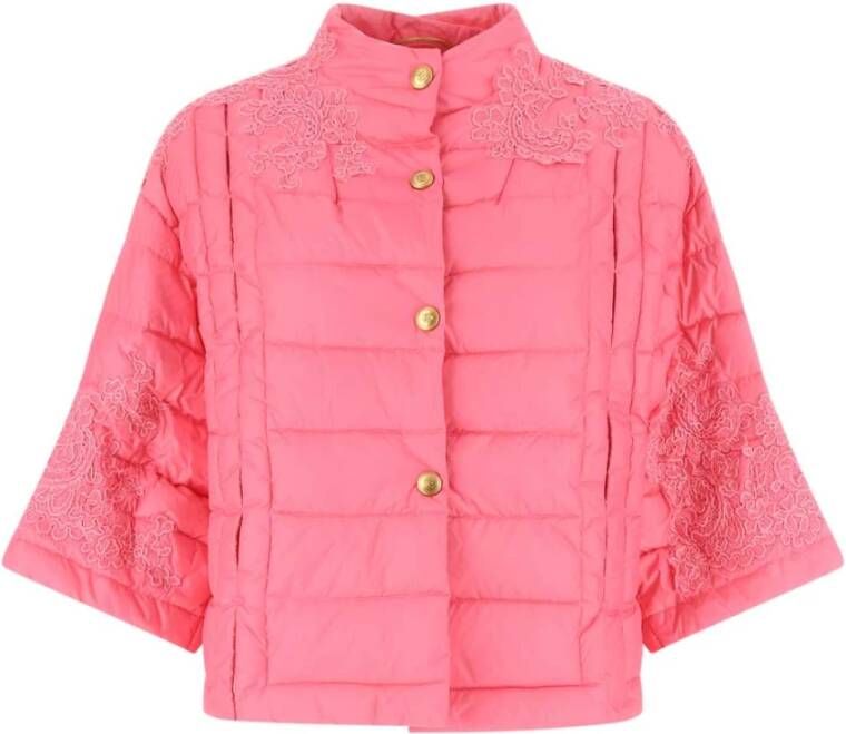 Ermanno Scervino Gewatteerde Jassen Roze Dames