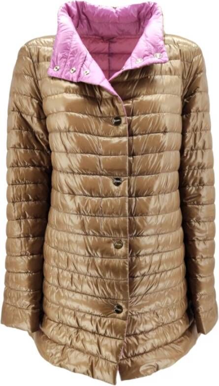 Herno Down Jackets , Geel, Dames