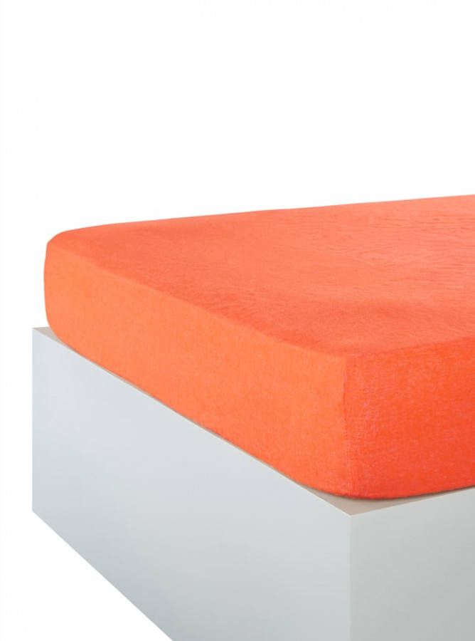 Webschatz 2 delige set hoeslakens Apricot