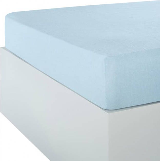 Webschatz 2 delige set hoeslakens Lichtblauw
