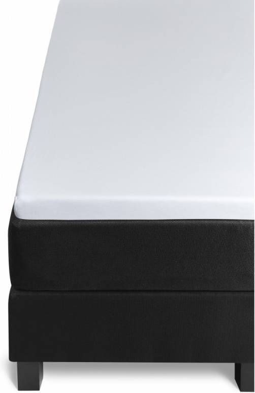 Beddinghouse Percale Katoen Topper Hoeslaken 100% Percale Katoen Lits jumeaux(180x210/220 Cm) White