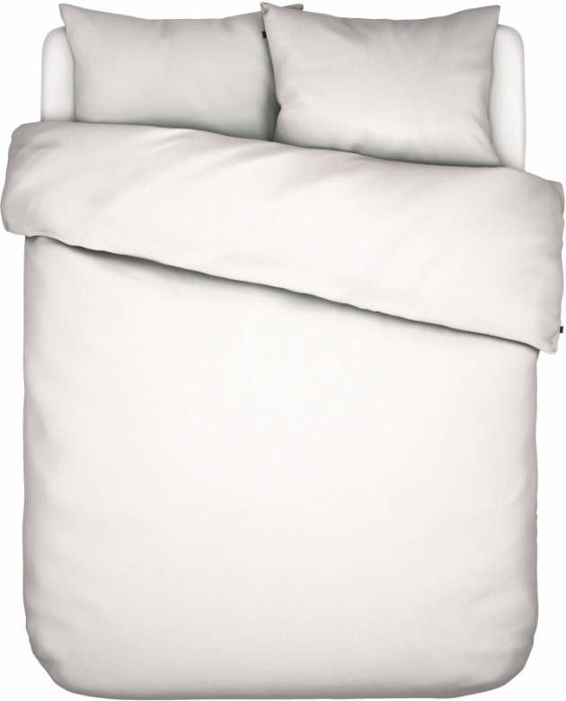 Essenza Minte Dekbedovertrek Lits jumeaux(240x200/220 Cm + 2 Slopen) Katoen Satijn White