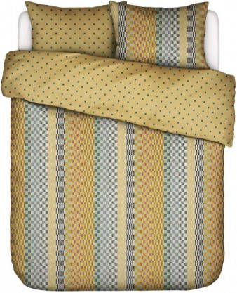 Essenza Stach Dekbedovertrek Autumn yellow 200 x 220 cm