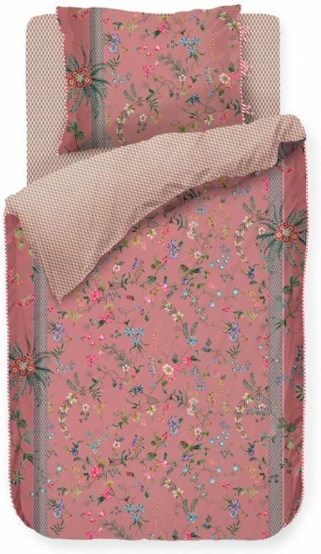 Pip Studio dekbedovertrek Petites Fleurs roze 1 persoons