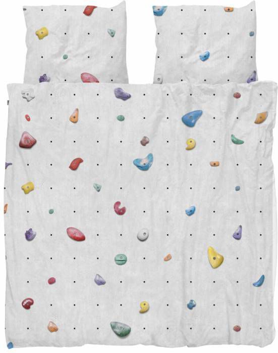 Snurk Beddengoed SNURK Climbing Wall dekbedovertrek 1-persoons (140x200/220 cm + 1 sloop)