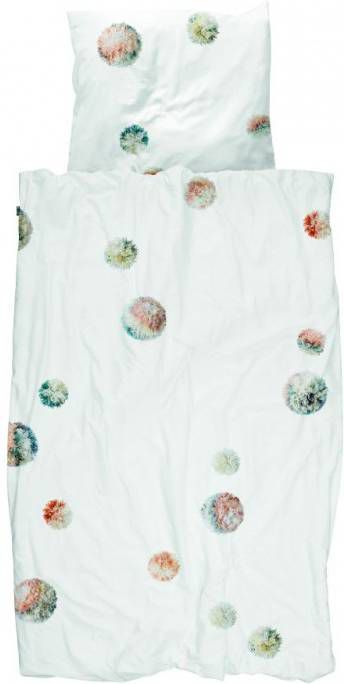 Snurk Beddengoed SNURK Flower Fields dekbedovertrek Junior (120x150 cm + 1 sloop)