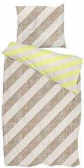 Snurk Rotan Stripes dekbedovertrekset van biologisch katoen perkal 160TC inclusief kussenslopen