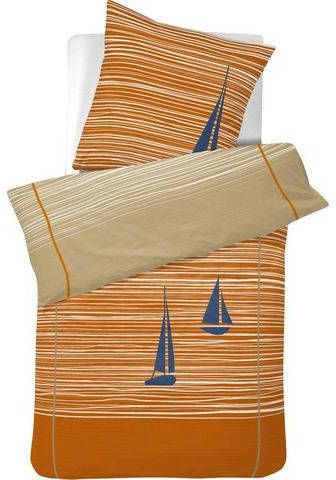 Cinderella Tweezijdig te gebruiken overtrekset Boats met zeilboten