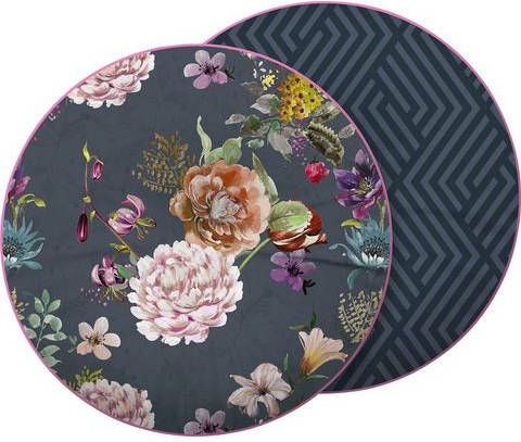 Descanso Sierkussen Parma 55 Cm Katoen/polyester Donkerblauw