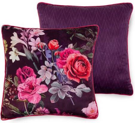 Descanso Sierkussen Simone 48 X 48 Cm Polyester Bordeaux