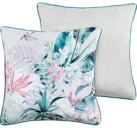 Descanso Sierkussen Verdi 48 X 48 Cm Polyester Lichtblauw