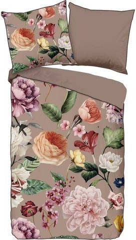 Descanso Tweezijdig te gebruiken overtrekset Fiori met bies