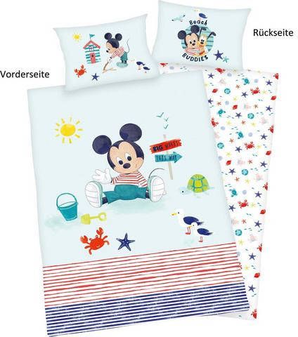 Disney Baby overtrekset ´s Mickey Mouse met liefdevol motief