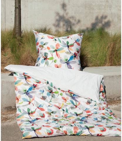 Janine Tweezijdig te gebruiken overtrekset Modern art 42088 met een ritssluiting(2 delig )