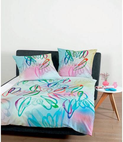 Janine Tweezijdig te gebruiken overtrekset Modern art 42091 met een ritssluiting(2 delig )