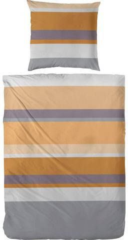 Primera Overtrekset Heavy Stripe met moderne strepen in frisse kleuren(2 delig )