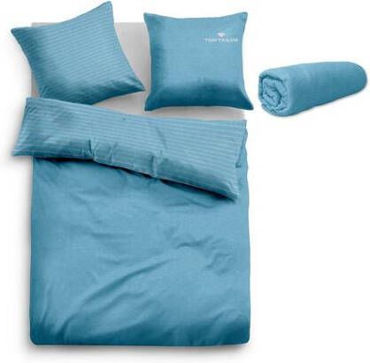 Tom Tailor Overtrekset Ava dekbedovertrek met gratis geschenk hoeslaken, tijdloze dekbedovertrek met gratis bijtelling hoeslakens