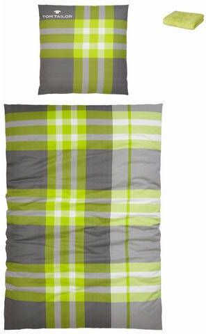 Tom Tailor Overtrekset Nick dekbedovertrek met gratis geschenk gastendoek met gratis geschenk gastendoek