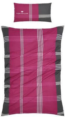 Tom Tailor Overtrekset Ole dekbedovertrek met ruitdessin, geschikt in de zomer en winter in een fris ruitjesontwerp