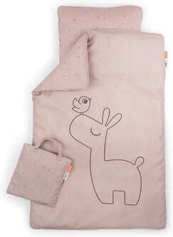 Done by Deer ™ Lalee beddengoed set roze 100 x 130cm