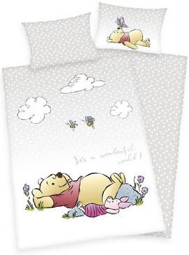 Disney Winnie De Pooh Dekbedovertrek Sleeping 100 X 135 Cm
