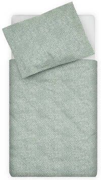 Jollein katoenen ledikant dekbedovertrek Snake ash green(dekbedovertrek 100x140 cm )