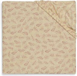 Jollein jersey wieg hoeslaken 40x80/90cm Meadow rosewood