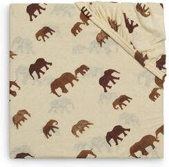 Jollein jersey hoeslaken jersey 60x120cm Savannah