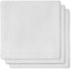 Jollein hydrofiele monddoekjes 31x31 cm (3 stuks) wit