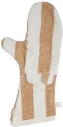 jollein Washandschoen Stripe Terry Biscuit