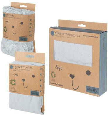 roba Geschenkset BIO Jersey Slapen klein Lil Planet turkoois