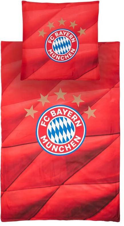 merchandise Bayern München Beddengoed Microfiber Rood